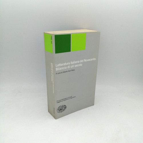Letteratura italiana del - "letteratura,