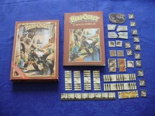 HEROQUEST espansione "LA ROCCA DI KELLAR" SCATOLA+LIBRETTO+TILES riprodotti