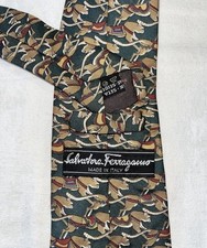 Cravatta Salvatore Ferragamo 100% Seta