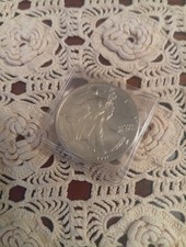 Moneta da un oncia d argento