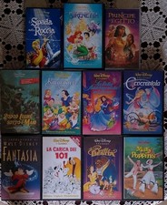 Lotto stock  vhs Walt Disney