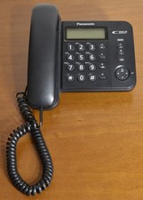 TELEFONO FISSO DA UFFICIO NERO