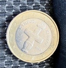 moneta da 1 euro rara KIBRIS CIPRO 2009