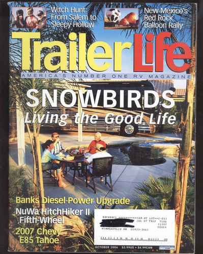 2006 trailer life magazine - 2006,