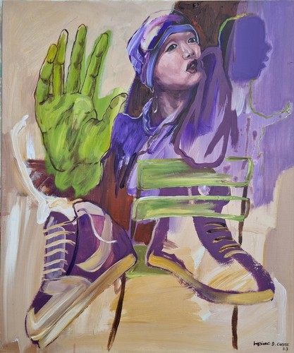 Lysiane coste tableau - d.,
