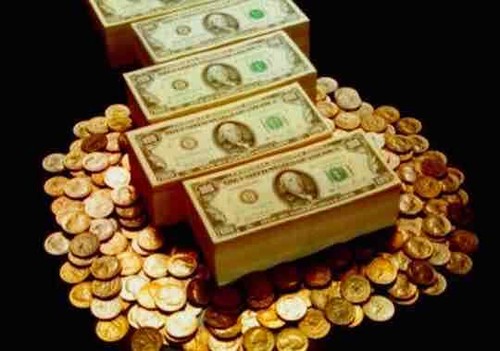 Candle money spell white - candle, ~