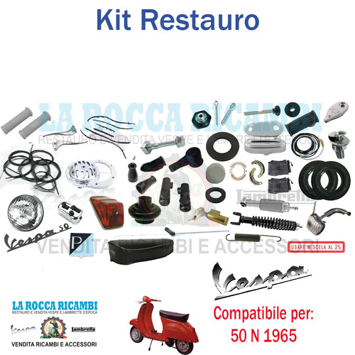 Kit restauro vespa 1965 - restauro, n