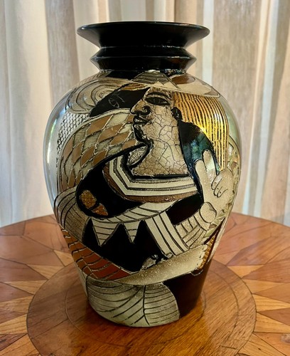 Raro vaso kalifano volti - vaso, kalifano,