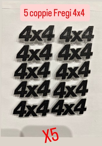 Coppie fregi logo 4x4 - , per