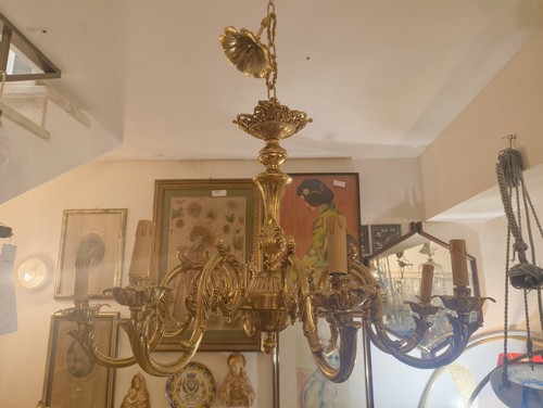 Grande lampadario otto - lampadario, luci