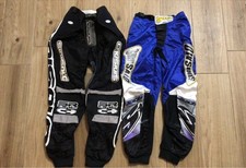 Lotto 2x SINISALO racing pants vintage retro mx cross motocross pantaloni JT FOX
