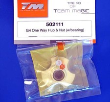 Team Magic G4 One Way Hub & Nut (w/Bearing) 502111 modellismo