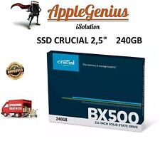 SSD CRUCIAL 240GB BX500 240 GB HARD DISK STATO SOLIDO SATA 3 2,5" CT240BX500SSD1