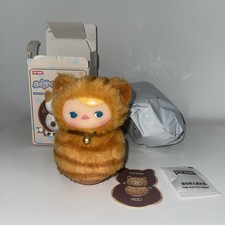 POP MART PUCKY Roly Poly Kitty Series Vinyl Plush Blind Box - RED TABBY open box
