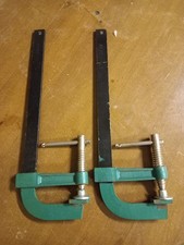 MORSETTO STRETTOIO DA  FALEGNAME MAURER  2 PEZZI , APERTURA 30 CM.