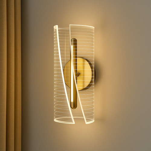 Applique led oro - led, moderno