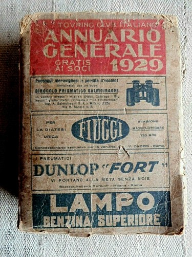 Touring club italiano annuario - touring,