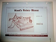 Woods M61-6 Rotary Mower