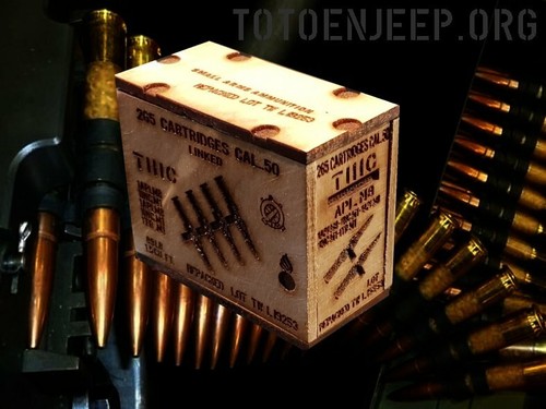 Caisse bois calibre - 50, us
