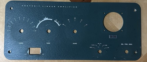 Pannello frontale heathkit - pannello,