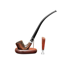 Pipa in legno gandalf tabacco da fumo LOTR con attrezzi accessori per fumatore