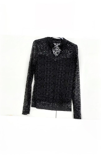 Elegante maglia camicia - , in