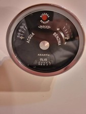 Fiat 850 Abarth Oil pressure Water temperature Fuel gauge Jaeger refurbished