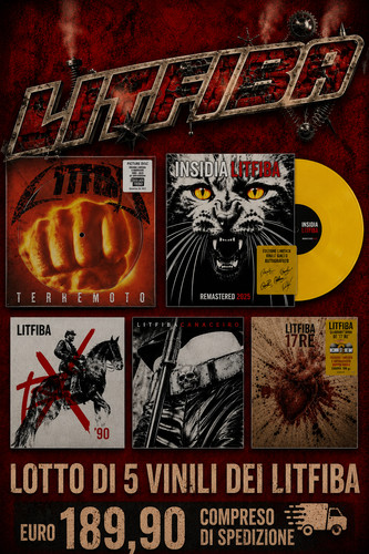 Vinili litfiba set - vinili,