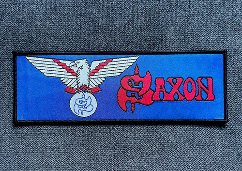 Saxon patch aufnäher wheels - saxon,