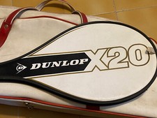 DUNLOP X20 ORIGINALE ANNI 70 + BORSA USATA ANNI 70