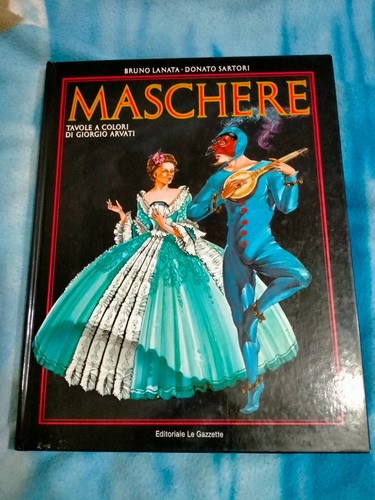 Maschere tavole a - maschere, colori