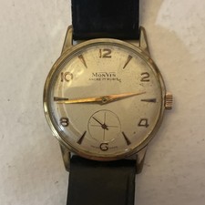 MONVIS, carica manuale, cal. UT 6325, 17 jewels, 35,5 mm, Wehrmachtwerk, swiss