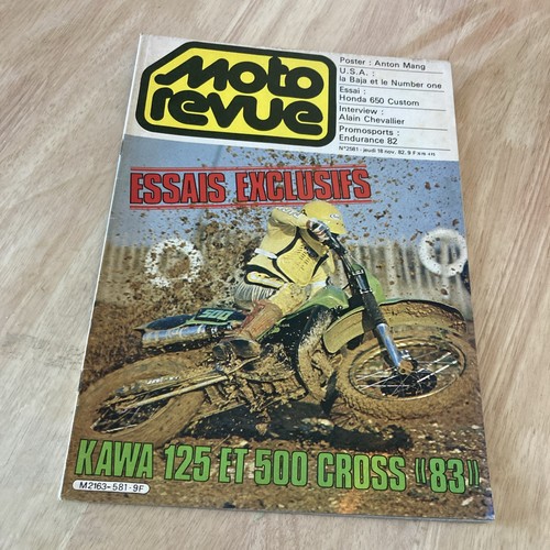 Magazine moto revue 1982 - magazine, n°