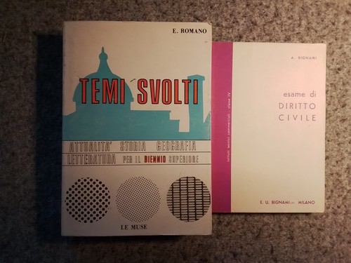 Temi svolti esame diritto - e,