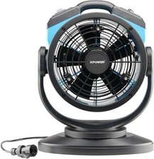 Ventilatore Nebbia per Raffreddamento Esterno Campeggio Ventilatore 52W