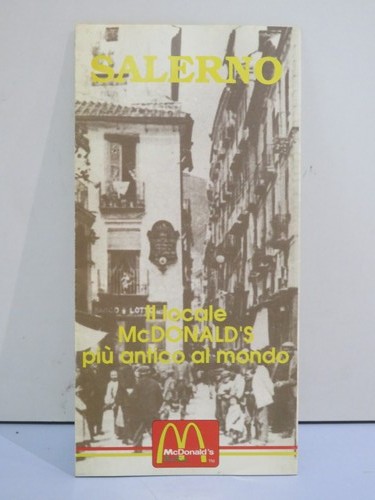 Mappa salerno itinerario - mappa, di