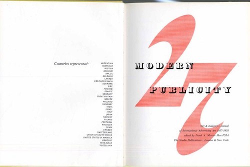 1958 pubblicità moderna - 1958,