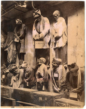 Italia, Palermo, Catacombe ai Cappuccini Vintage albumen print Tirage albumi