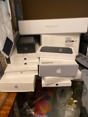 Scatole vuote originali apple - scatole,