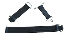 FIAT 500 F/L/R EPOCA KIT CINGHIE TIRANTE SCHIENALE + FERMO RUOTA + CINGHIA CRICK