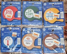 Lotto 6 kit punto croce casco