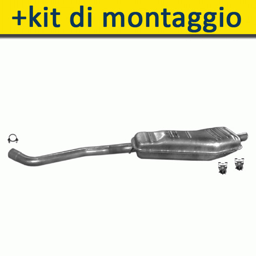 Silenziatore marmitta - silenziatore,