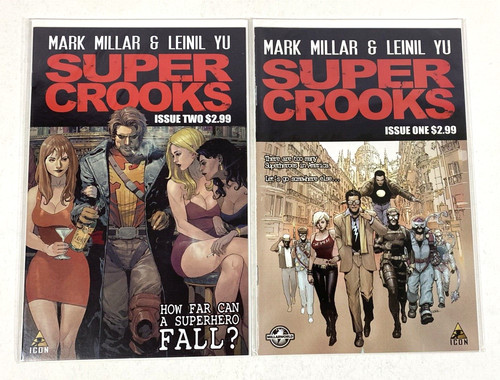 Super crooks comic lot - lot, &