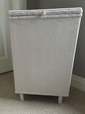 Comodino vintage Lloyd Loom