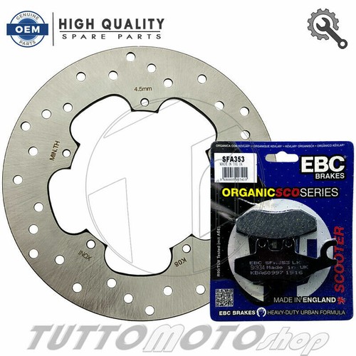 Kit disco freno posteriore - kit,