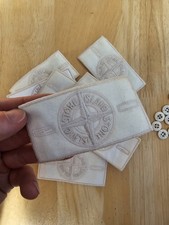 Stone Island White Ghost Badge