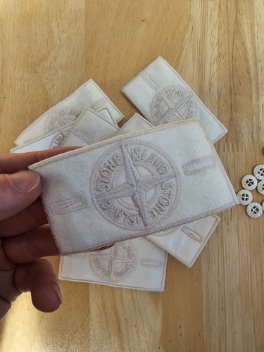 Stone island white - stone,