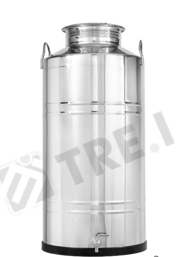 Fusto acciaio inox saldato - acciaio,