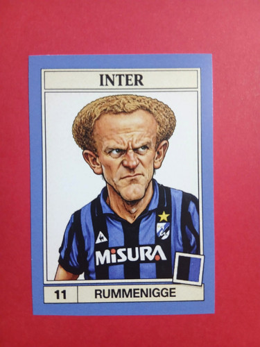 Figurina caricatura calciatori - caricatura,