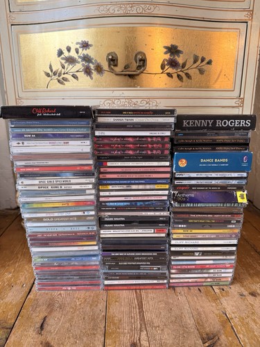 100 cds mixed titles music - 100, x